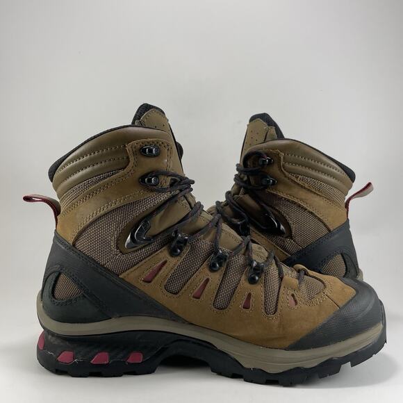 Salomon Quest 4D 3 GTX Hiking Boots Womens Size 8.5 Gore-Tex Waterproof Leather - Picture 4 of 11